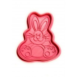 Cortante + Sello para Galletitas Pascuas Conejo 2