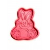 Cortante + Sello para Galletitas Pascuas Conejo 2