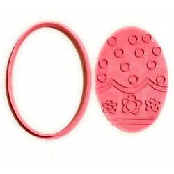 Cortante + Sello para Galletitas Pascuas Huevito